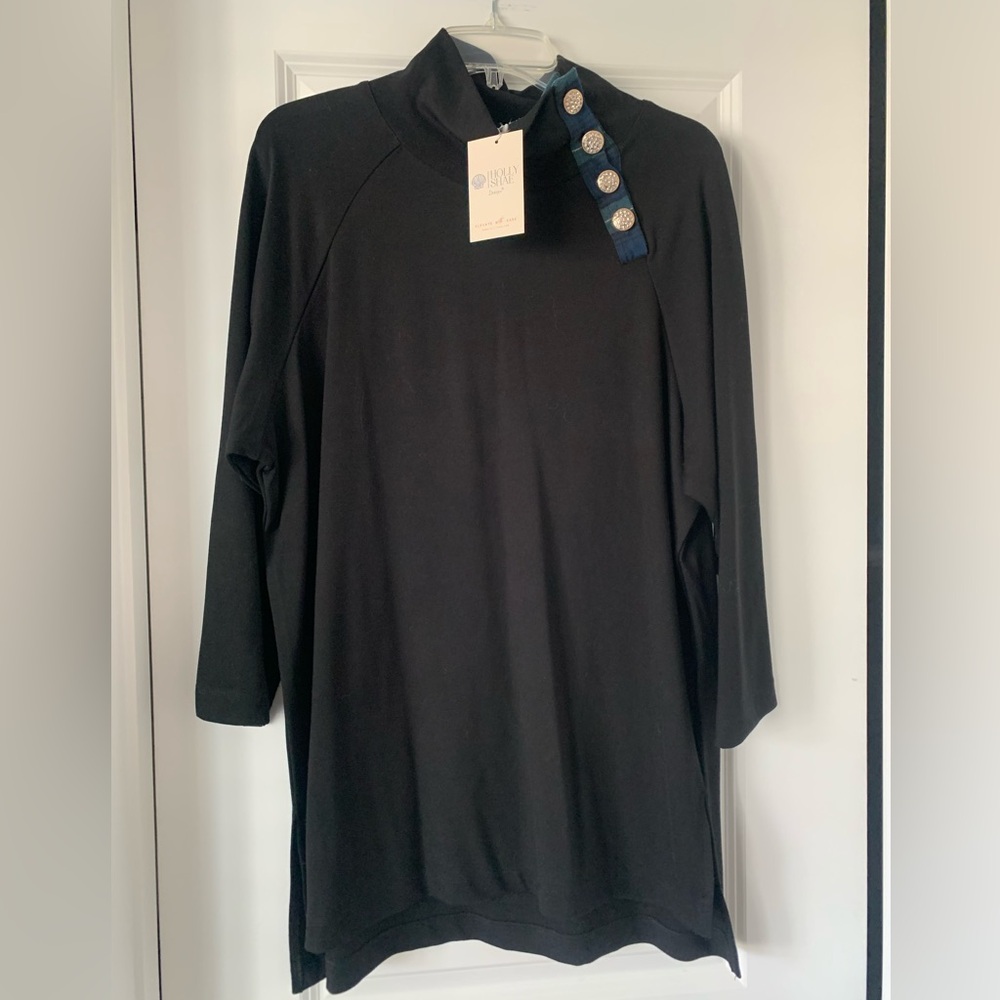 New With Tags Holly Shae Georgia Top in Black, Size M/L